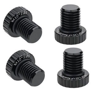 Tornillo de perno de enchufe de orificio para espejo retrovisor de motocicleta 4 piezas M10X1.25 apto para HONDA GROM MSX125 - Imagen 1 de 6
