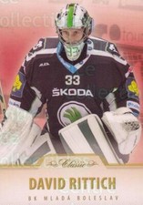 2015-16 Czech OFS Classic Red Parallel #89 David Rittich
