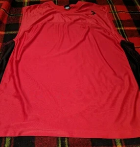 Camiseta deportiva sin mangas lateral roja Shaq marca Shaq O'Neal embriagada 2XL - Imagen 1 de 3