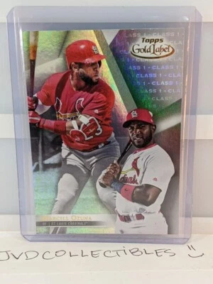 Marcell Ozuna Class 1 2018 Topps Gold Label Baseball MLB Card #91 - Image 1 of 3