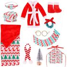 Tree Gown Sleepbag Hammock Bookshelf Girl Clothes Elf Christmas Doll Set