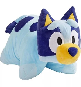 NUEVO Almohada Mascotas Azul, BBC Studios Peluche, Juguete de Peluche, Almohada de Viaje Nuevo con Etiquetas - Imagen 1 de 7