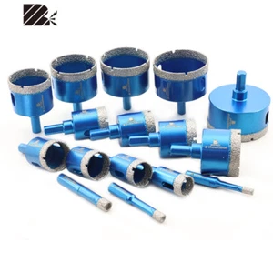 Diamantbohrkrone 20-65mm Diamant Lochsäge Fliesenbohrkrone für Keramik Marmor - Bild 1 von 22