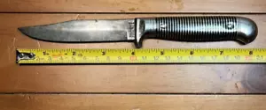 Imperial Knife Co Providence RI Striped Fixed Blade USA 8.25” No Sheath - Picture 1 of 11