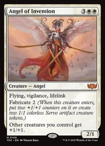 *MtG: 4x ÁNGEL DE LA INVENCIÓN - Comandante Tarkir: Dragonstorm Mythic - magicman* - Imagen 1 de 1