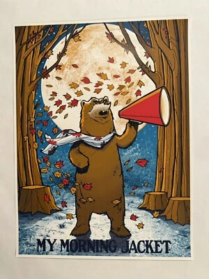 My Morning Jacket COMPLETE Roll Call Poster Set of 6 Incredibly Rare Opportunity - Image 1 of 4