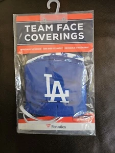 Fanatics Brand LA Dodgers MLB Licensed Team Face Coverings 3Pack Face Masks - Picture 1 of 2