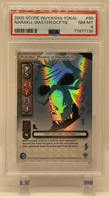 Inuyasha TCG 2005 Score | Naraku Master Of Deception | PSA 8 NM-Mint | Yokai #88 - Image 1 of 4