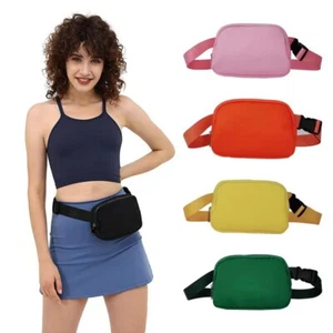 Herren Frauen Fanny Pack Gürtel Taillentasche Umhängetasche Schulter Reise Sport Neu - Bild 1 von 27