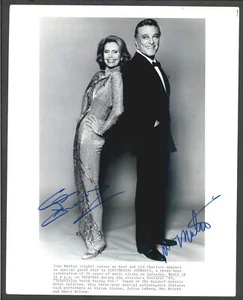 Cyd Charisse y Tony Martin - Fotografía de película firmada con autógrafo - Viajes sentimentales - Imagen 1 de 2