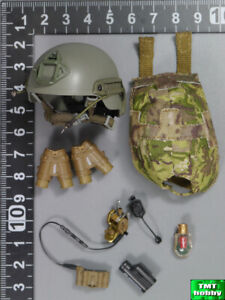 1:6 Scale DAM 78044A FBI SWAT TEAM AGENT - Sentry Ballistic Helmet Set