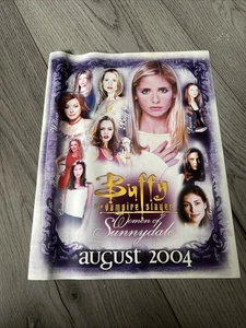 Buffy Women Of Sunnydale Sell Sheet - Picture 1 of 2