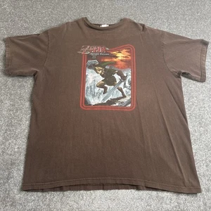 The Legend Of Zelda Twilight Princess Gr. 2XL 100% Baumwolle T-Shirt Braun USA - Bild 1 von 8