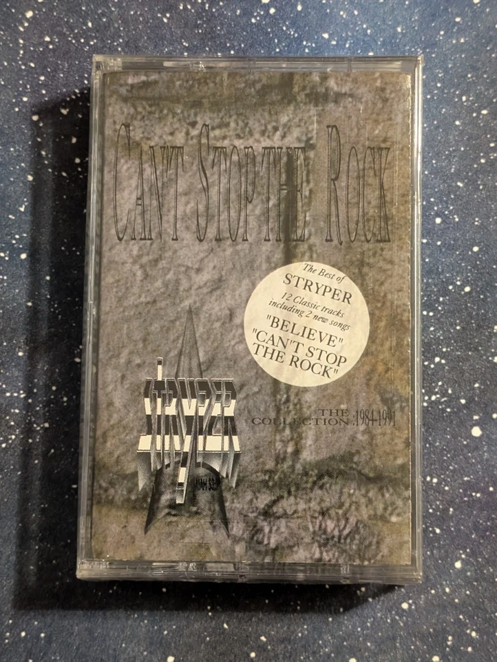 Stryper - Can't Stop The Rock 1984-1991 (1991 Cassette) Christian Metal - Sealed - Image 1 of 4