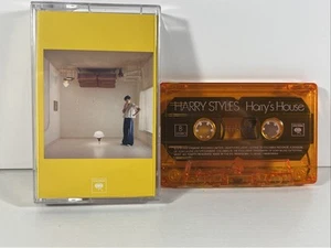 HARRY STYLES - HARRY'S HOUSE ORANGE CASSETTE TAPE SOLD OUT RARE LIMITED EDITION - Picture 1 of 8