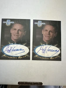 Babylon 5 Profile Jeff Conaway as Zack Allan Autograph Card SA7 - Picture 1 of 2