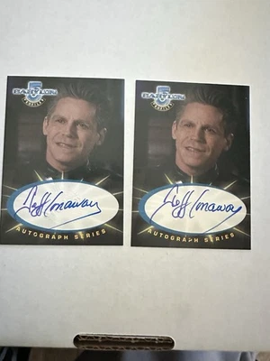 Babylon 5 Profile Jeff Conaway as Zack Allan Autograph Card SA7 - Image 1 of 2