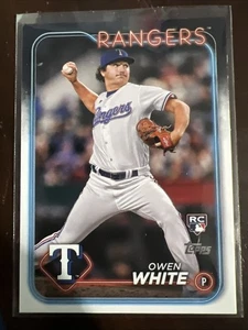 OWEN WHITE #5 2024 Topps Series 1 - Picture 1 of 2