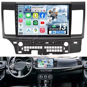 8G+256G Car Stereo Radio Android 13 For Mitsubishi Lancer 2008-2016 Carplay WiFi - Bild 1 von 19