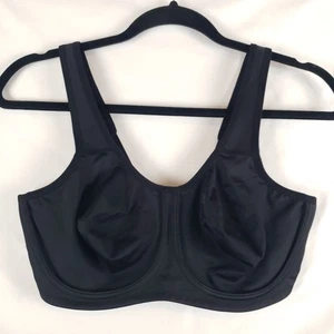 Wacoal Simone Sport BH 38D Bügel ungefüttert verstellbar schwarz 855170 - Bild 1 von 12