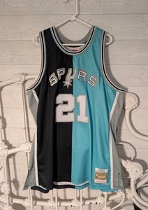 Tim Duncan Trikot San Antonio Spurs Mitchell & Ness 2XL - Bild 1 von 9