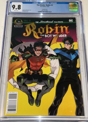 Tim Drake: Robin 2 B CGC 9.8 Dan Mora Variante Homenaje 2023 Foto 1 de 2