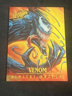 1995 Fleer Ultra Marvel Spider-Man / MASTERPIECES / VENOM / #8 LIMITED EDITION - Bild 1 von 2