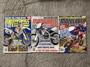 3 Lot Motocross Action Dirt Bike Magazine July August September 2013 - Imagen 1 de 2