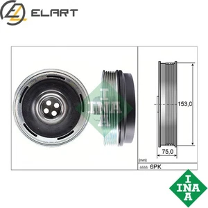 BELT PULLEY CRANKSHAFT 544 0169 10 FOR BMW 2/Gran/Tourer/F46/Active/F45 X1/F48 - Picture 1 of 8