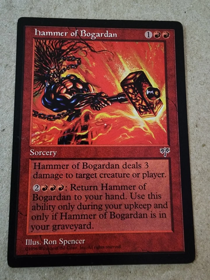 Hammer of Bogardan - Mirage Regular - Mtg - Image 1 of 1