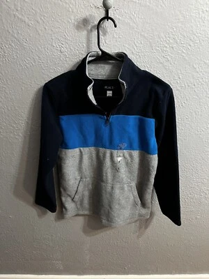 Boys The Children's Place cinza azul tamanho grande 10/12 - Imagem 1 de 4