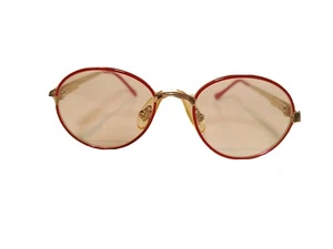 Playskool REY COL 2 EYEWEAR FRAME KIDS 43-18-120 GOLD/RED ITALY RETAIL $150.00 - Picture 1 of 6