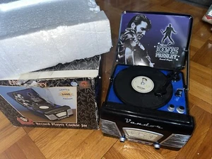 Elvis Presley Record Player Cookie Jar Limited Edition - Picture 1 of 8