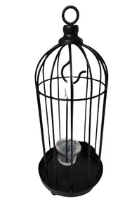 Candelabro de té de metal Threshold Bird Cage 2009. 15" H X 6,5" W - Imagen 1 de 2