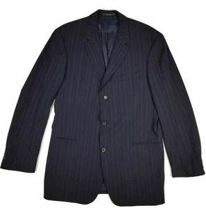 Traje Hugo Boss Einstein Sigma 44L Para Hombres 3 Botones Blazer Chaqueta Rayas Talla - Imagen 1 de 12