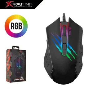 Maus für PC Schwarz Gaming XTRIKE ME Optische Gute Qualität Und Halt - Bild 1 von 1