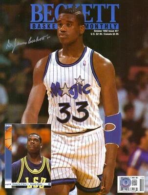 Revista Beckett 1992 firmada por el Dr. James Jim Beckett Shaquille O'Neal BAS #BH20232 Foto 1 de 3