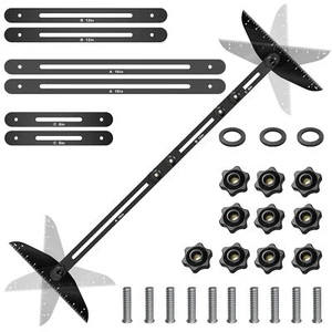 Stair Treads Gauge Template Tool Stair Tread Jig 11-60 inch Length Adjustable... - Picture 1 of 7