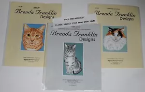 "Gráficos de Brenda Franklin Designs punto de cruz atigrado atigrado Calico ""Tu elección" - Imagen 1 de 4