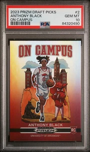 2023 Prizm Draft Picks #2 Anthony Black On Campus Case Hit Rookie PSA 10 POP 1! - Picture 1 of 2