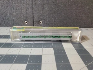 N Model Power 3047 Burlington Northern Observation Car Metal Wheels READ LNiB - Picture 1 of 12