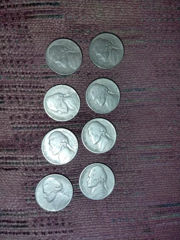 1938-S Jefferson Nickel each sale is for one of the coins in the picture Cover