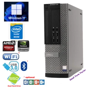 PC de escritorio Dell Intel QUAD Core i7 32 GB Ram 1 TB SSD Windows 11 Pro Computadora FHD - Imagen 1 de 1