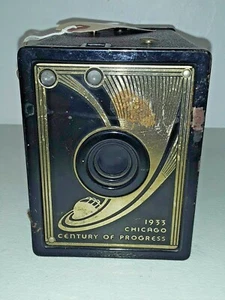 1933 CHICAGO WELTMESSE CENTURY OF PROGRESS DESIGN AGFA ANSCO NR. 2 BOX KAMERA - Bild 1 von 10