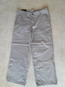 PANTALONES CHAPS NIÑOS BEIGE OSCURO CAQUI TALLA 14 HUSKY NUEVOS - Imagen 1 de 3