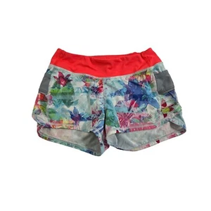 Athleta Girl All Play Shorts Size XS 6 Tie Dye Running Liner 2.5” Inseam - Picture 1 of 6