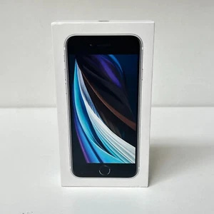 iPhone SE 2020 Original SLIM Box for 64GB White handset - Zdjęcie 1 z 5