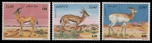 Argelia 1992 - Mi-Nr. 1061-1063 ** - MNH - Gacelas - Imagen 1 de 1
