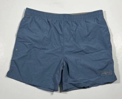 Hook & Tackle Men's Navy Swim Trunks 2XL Mesh Lining Drawstring - Изображение 1 из 4