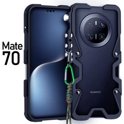 For Huawei Mate 70 Pro / + 70 RS Luxury Metal Aluminum bumper Shockproof case - Image 1 of 4